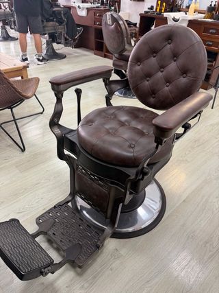 2 Sillones de Barbería Vintage