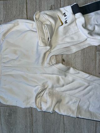 Pantalón Nike Air Niños Beige/Dorado