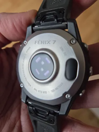 Garmin Fenix 7 Smartwatch Plata/Negro