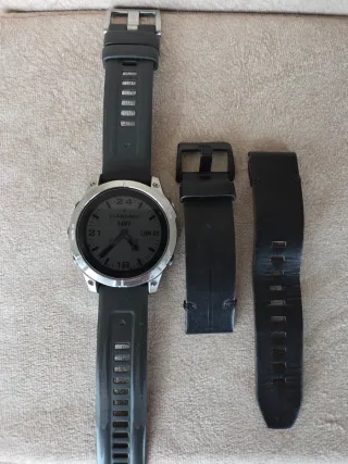 Garmin Fenix 7 Smartwatch Plata/Negro