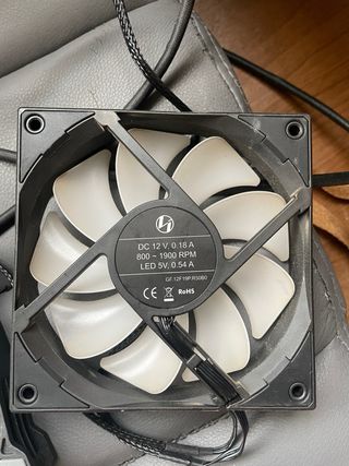 3 Ventiladores Thermaltake RGB