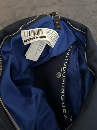 Bolso Adolfo Dominguez Azul Nylon talla M