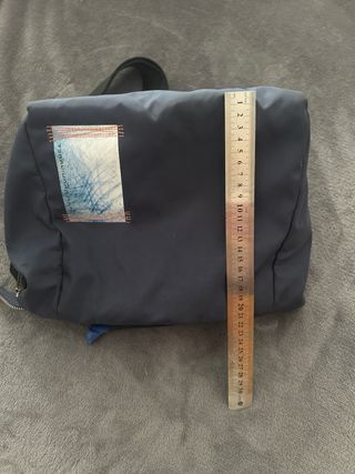 Bolso Adolfo Dominguez Azul Nylon talla M