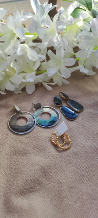 Pack Pendientes Variados Elegantes Modernos