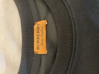 Sudadera Burberry London England Negra