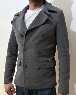 Chaqueta Zara Gris Invierno