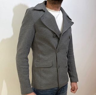 Chaqueta Zara Gris Invierno