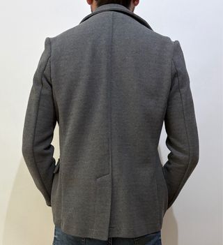 Chaqueta Zara Gris Invierno