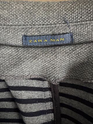Chaqueta Zara Gris Invierno