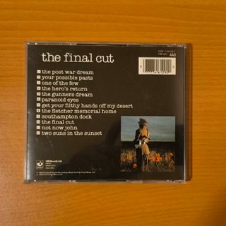 CD Pink Floyd - The Final Cut