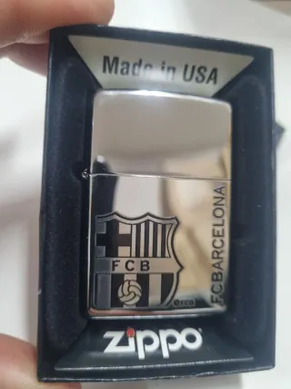Zippo FC Barcelona Made in USA second hand for 42 EUR in Granada Zippo FC Barcelona Made in USA second hand for 42 EUR in Granada
