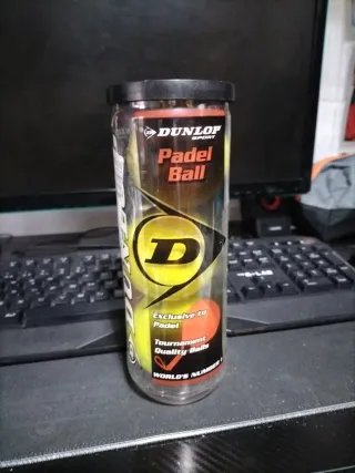 3 Pelotas Padel Dunlop