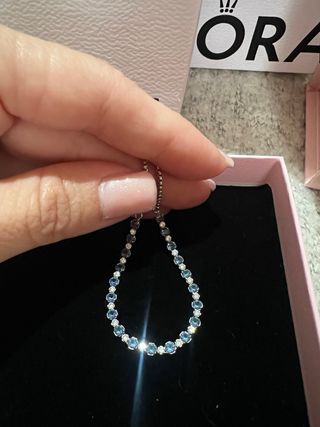 Pulsera Pandora plata y circonitas