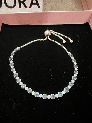 Pulsera Pandora plata y circonitas