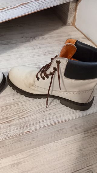 Scarponcini Lumberjack beige donna n.40