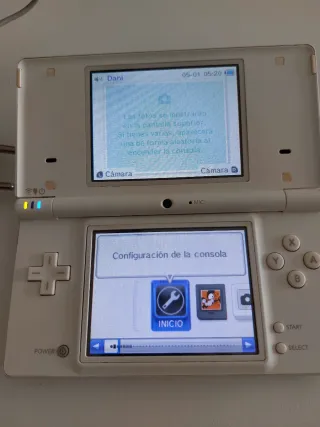 Nintendo DS Blanca con Cargador