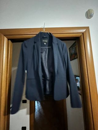 Giacca elegante blu taglia 42