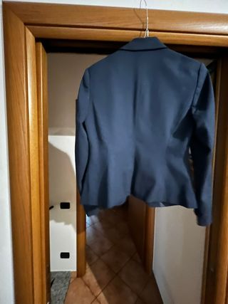 Giacca elegante blu taglia 42