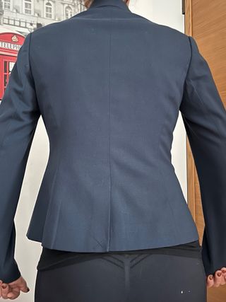 Giacca elegante blu taglia 42
