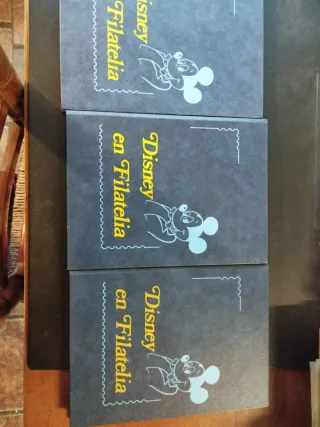 Album di francobolli Disney Filatelia 3 volumi