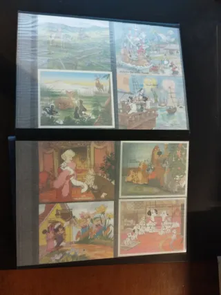 Album di francobolli Disney Filatelia 3 volumi
