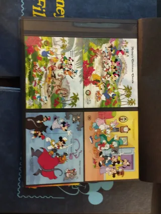 Album di francobolli Disney Filatelia 3 volumi