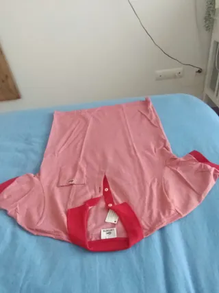 Polo Lacoste Algodón Original Talla M Roja