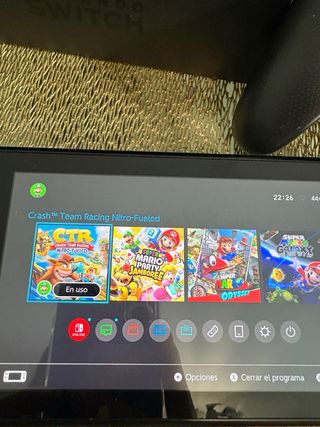 Nintendo Switch Negra y Roja