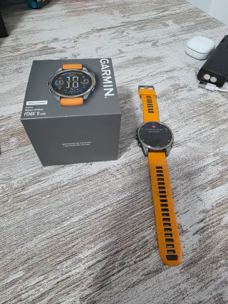 Reloj Garmin Fenix 8 47mm Titanio AMOLED