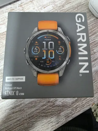 Reloj Garmin Fenix 8 47mm Titanio AMOLED