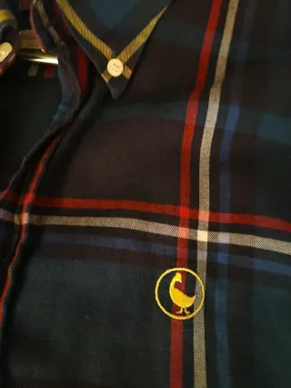 Camisa El Ganso cuadros azul