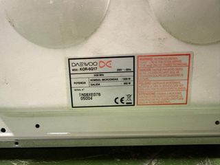 Microondas Daewoo KOR-6017 Blanco