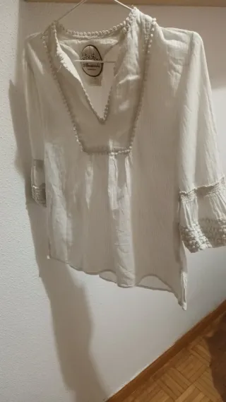 Blusa Almatrichi blanca talla S