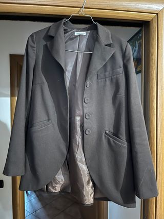 Giacca Caterina Lancini Tg 42 Marrone