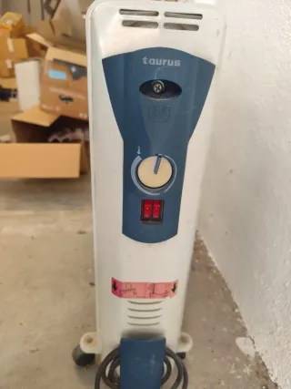 Radiador eléctrico blanco