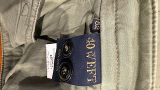 Pantalón Cargo 40 Weft verde Talla 52