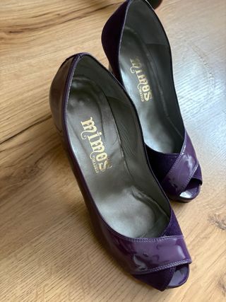 Tacones morados Mimo’s Madrid
