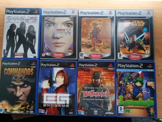 Lote 8 Juegos PlayStation 2 PS2