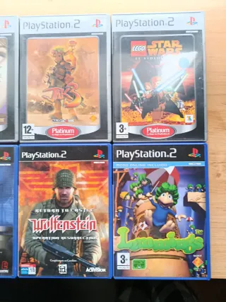 Lote 8 Juegos PlayStation 2 PS2