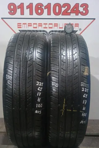225 65 17 H DUNLOP RUEDA AL 90% VIDA UTIL