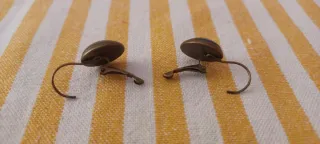 Orecchini con uccellini blu e bianchi