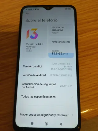Xiaomi Redmi 9 Negro