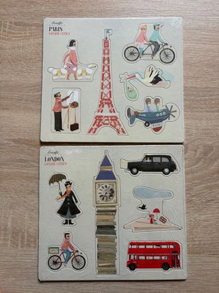 Imanes de ciudades: París y Londres