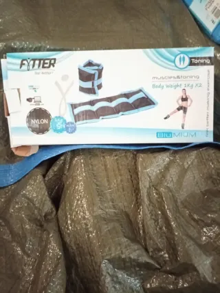 Tobilleras y Muñequeras FYTTER 1kg