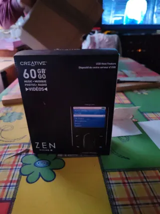Scatola Creative Zen Vision 60GB
