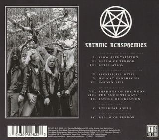 Necrophobic - Satanic Blasphemies CD Remasterer