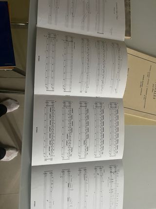 Lote partituras flauta: Fauré, Mozart, Sancan