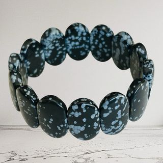 Pulsera Obsidiana Nevada Natural