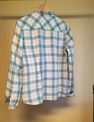 Camisa cuadros Massimo Dutti mujer