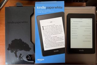 Kindle Paperwhite 10Gen-Funda piel original Amazon